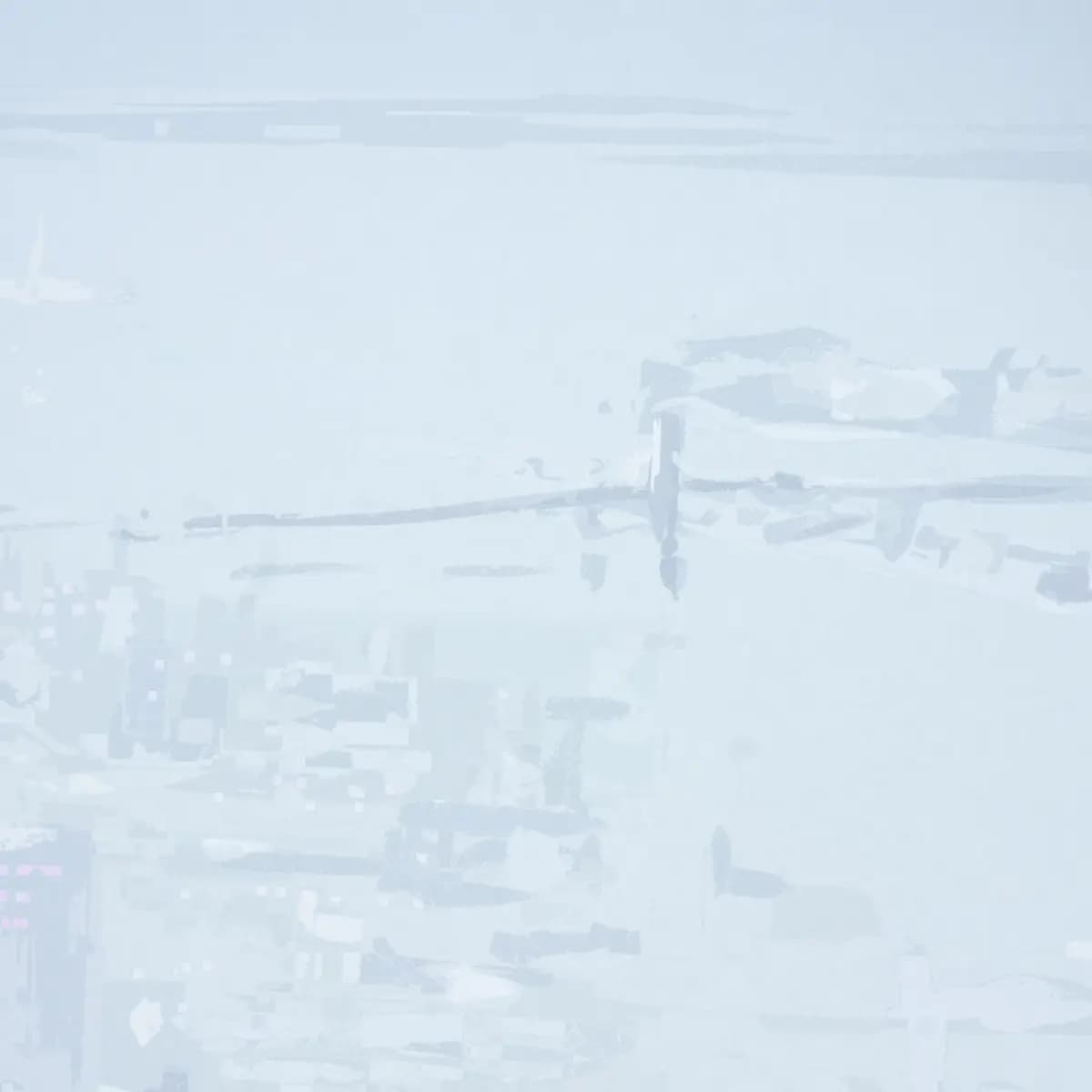 Pascal Campion's New York Skyline_ BLUE
