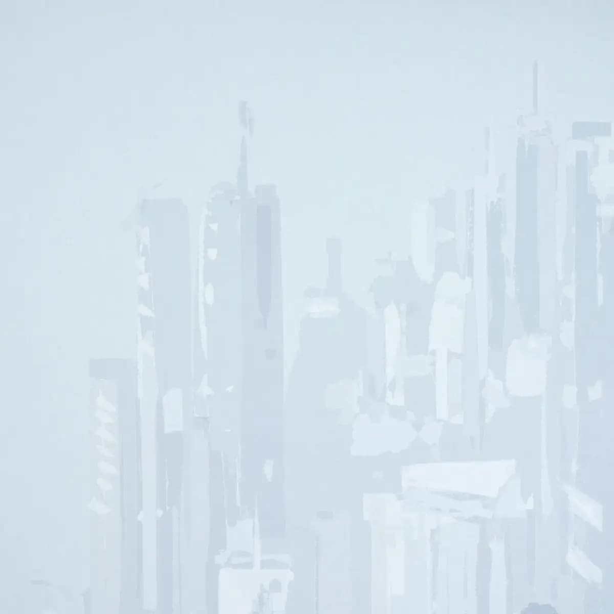 Pascal Campion's New York Skyline_ BLUE