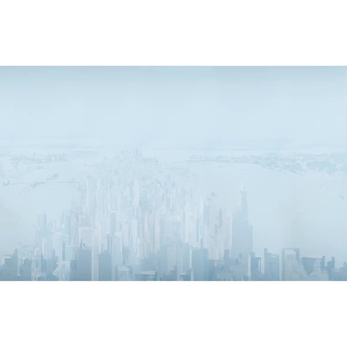 Pascal Campion's New York Skyline_ BLUE