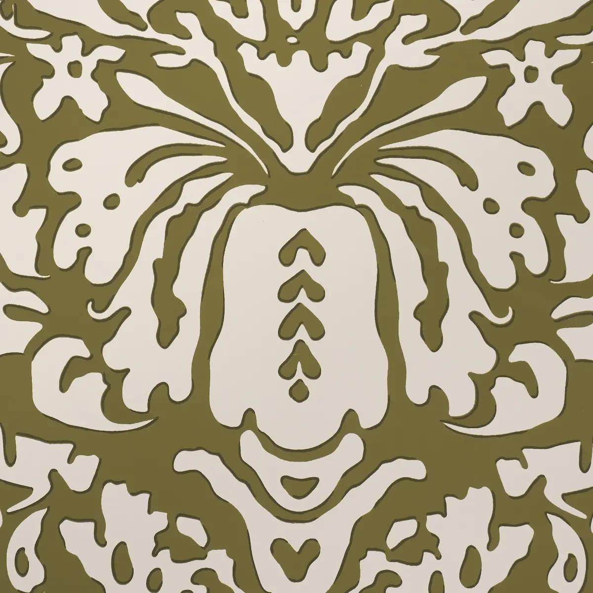 SUFFOLK DAMASK_ OLIVE