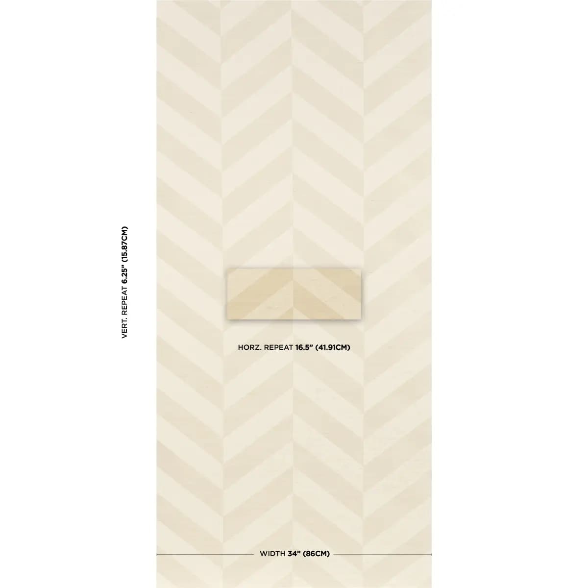 STAGGERED CHEVRON SISAL_ IVORY