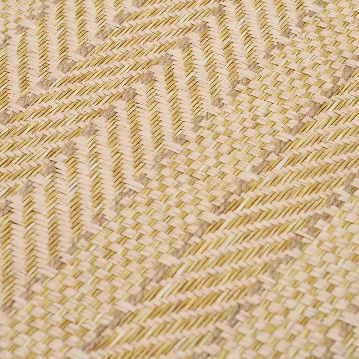 ZIG ZAG PAPERWEAVE_ SESAME