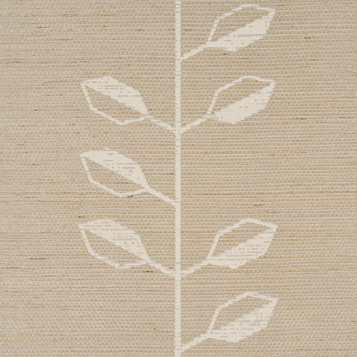 GEO LEAF SISAL_ BONE & WHITE