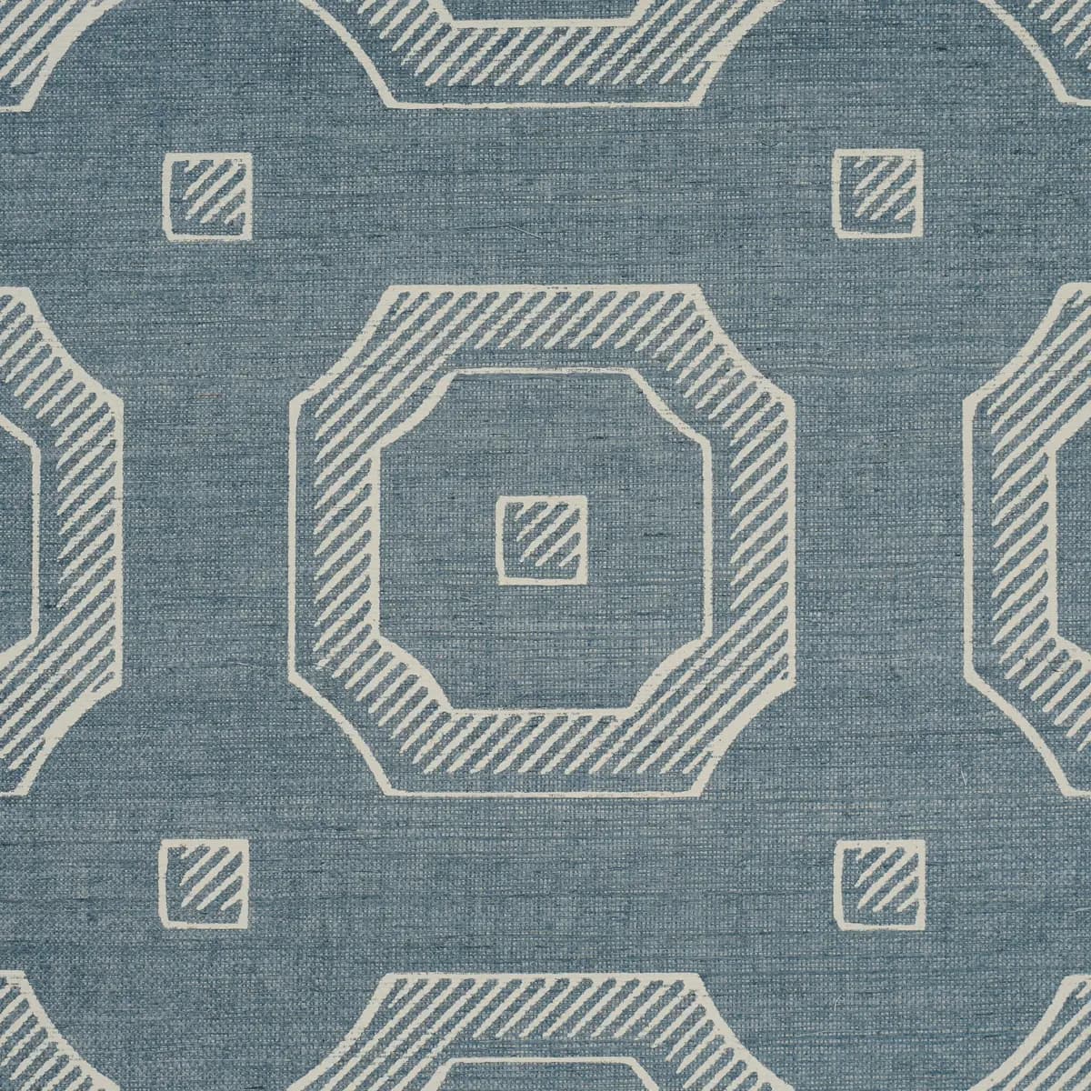 BEVELED FRAME SISAL_ DENIM