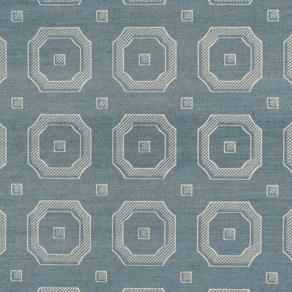 BEVELED FRAME SISAL_ DENIM