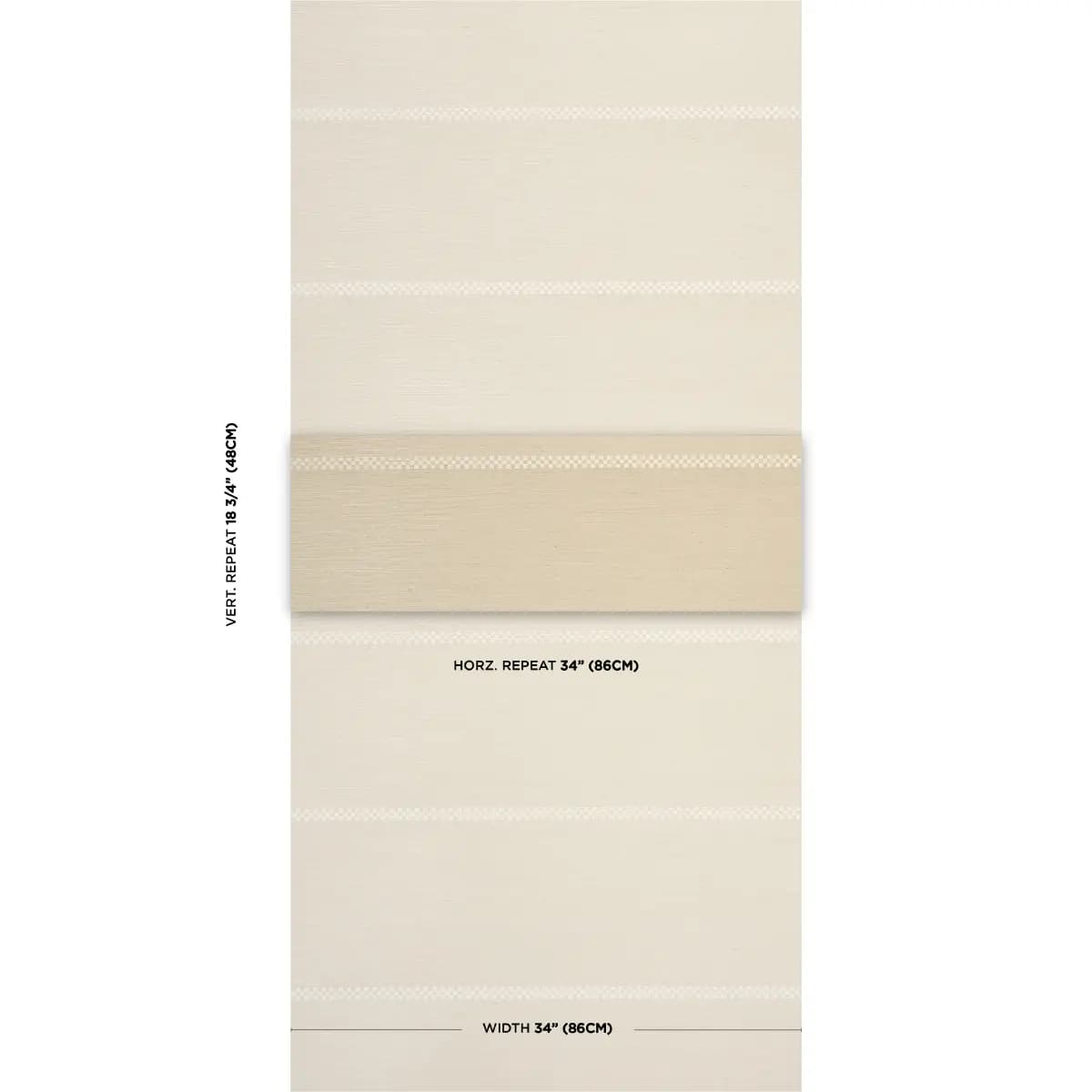 CHECKERED STRIPE SISAL_ BIRCH