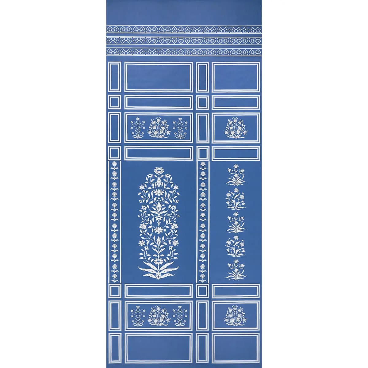 Palladio Mughal Two Panel Set_ BLUE