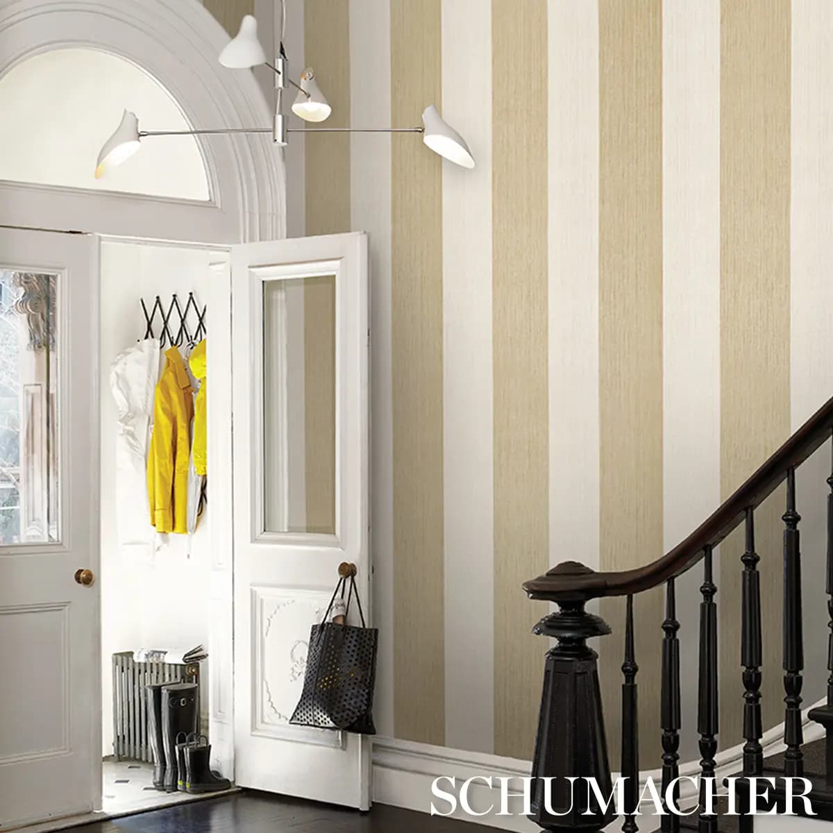 BACKDROP PAINTER'S STRIPE_ MOONLIGHT