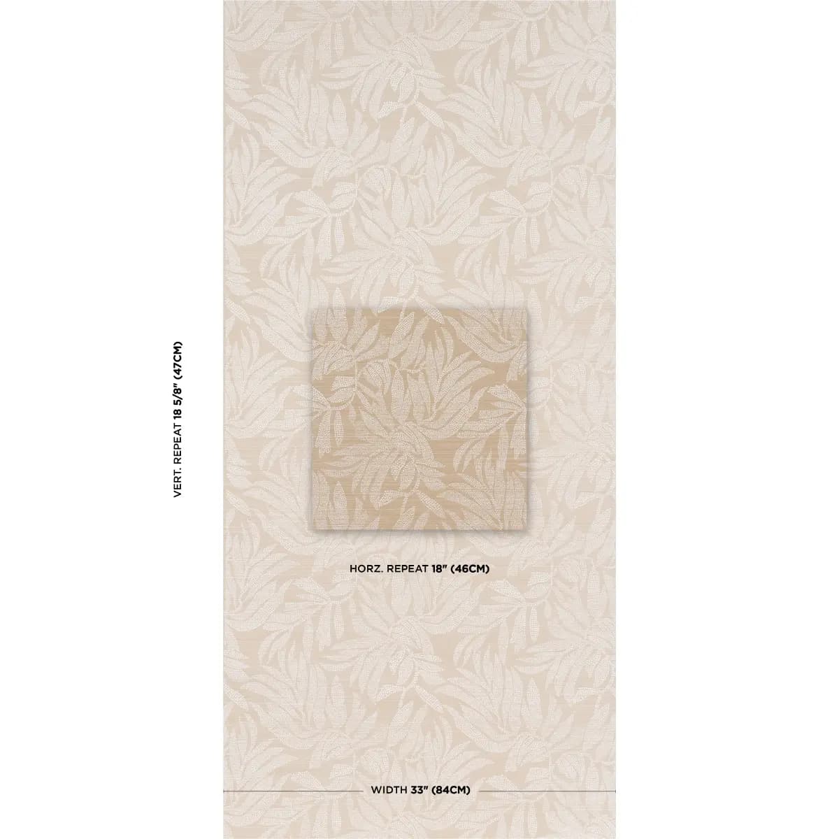 TAYRONA PALM MOSAIC SISAL_ PLAYA DORADA SAND