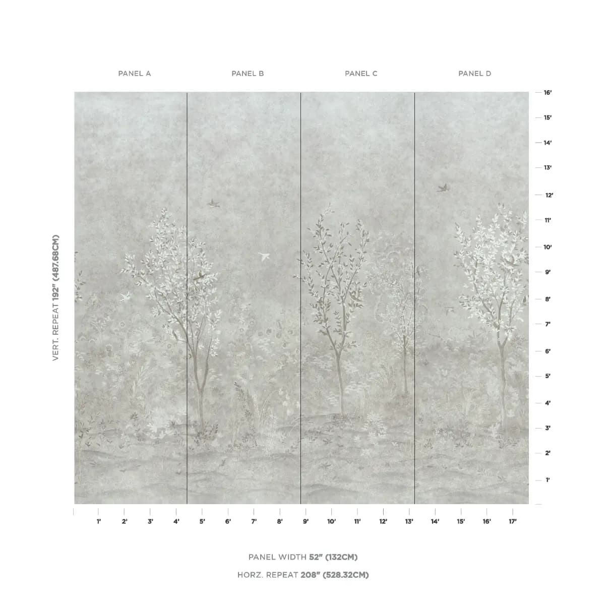 Sublime 4 Panel Set_ GRISAILLE