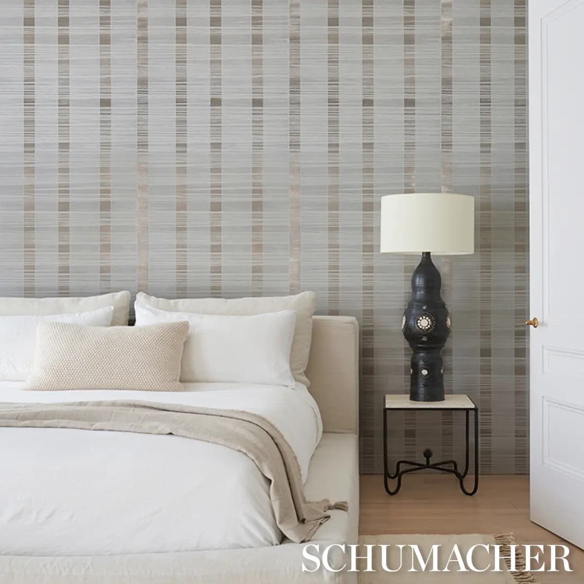 Orren Ridged Wallcovering_ PEWTER