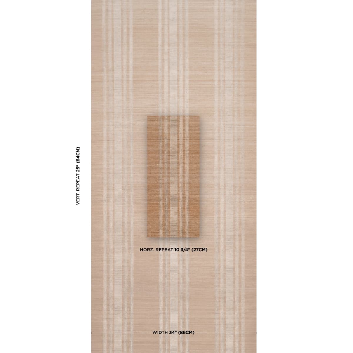 CASSIA SILK STRIPE WALLCOVERING_ NEUTRAL