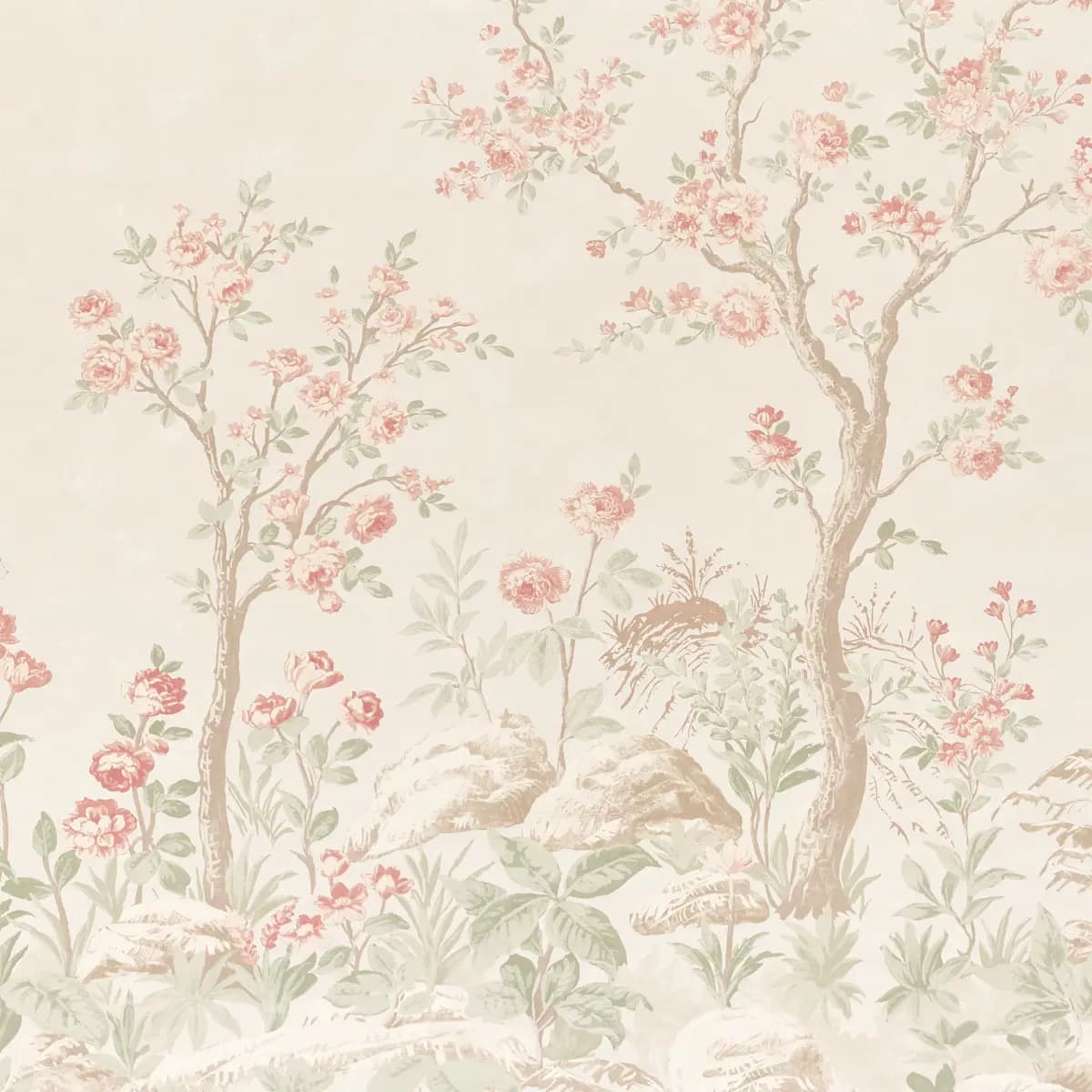 CHARLOTTE'S GARDEN 2 PANEL SET_ PETAL