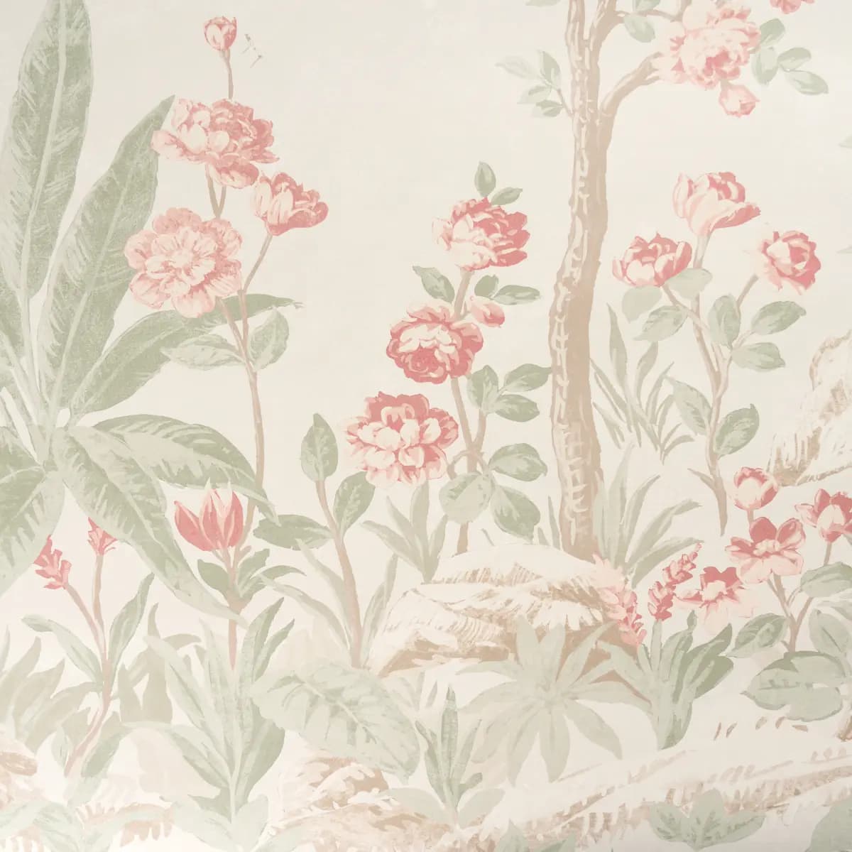 CHARLOTTE'S GARDEN 2 PANEL SET_ PETAL