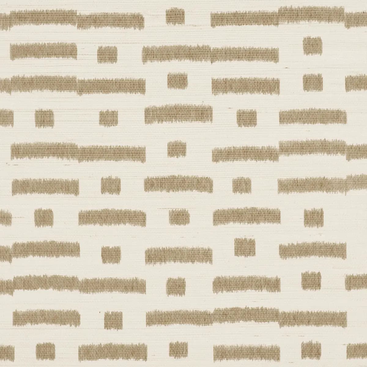 Abstract Ikat Sisal_ TAUPE