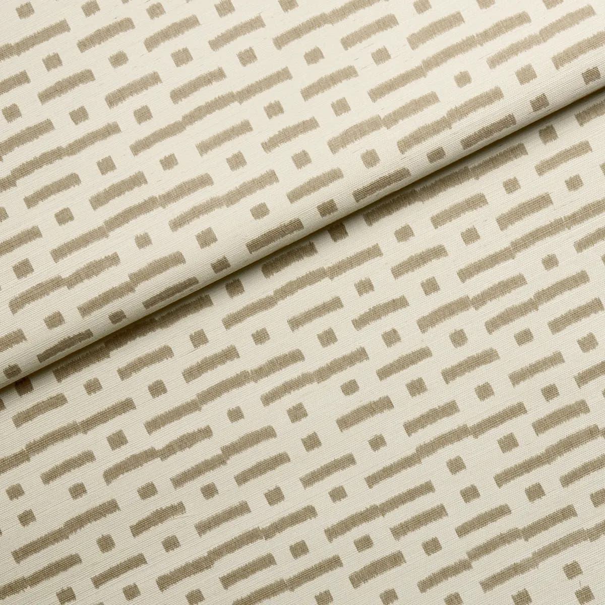 Abstract Ikat Sisal_ TAUPE