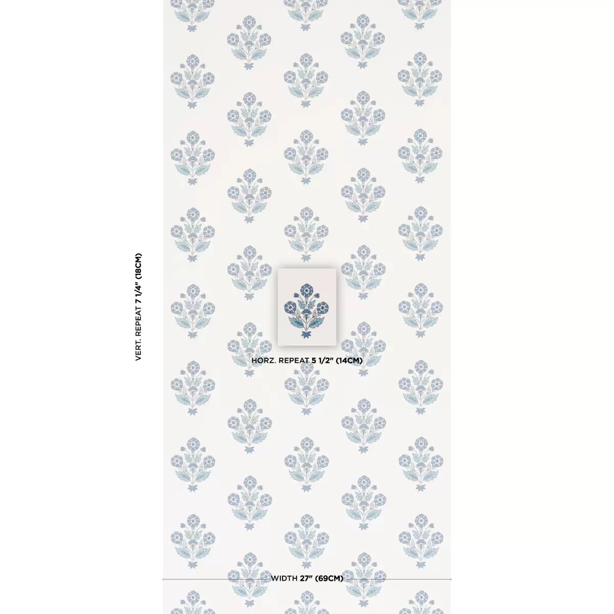 DALILA HAND-SCREEN PRINT_ BLUE