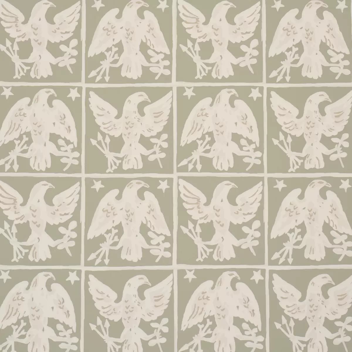 BARTON'S EAGLE HAND PRINT_ GREEN