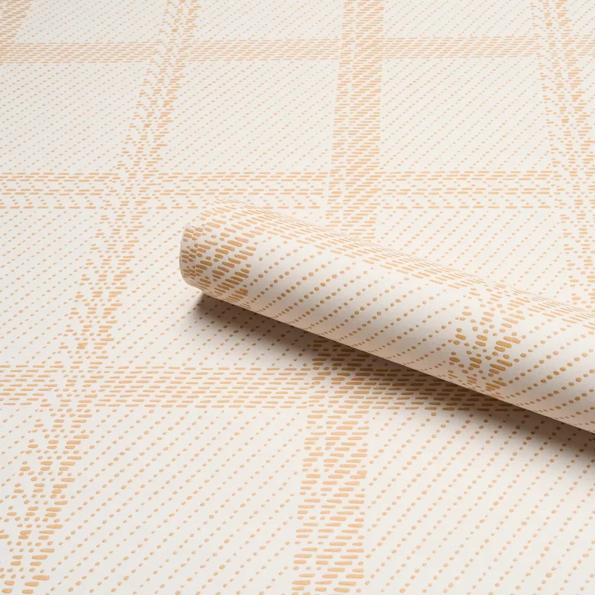 Vibrato Plaid_ ANTIQUE GOLD