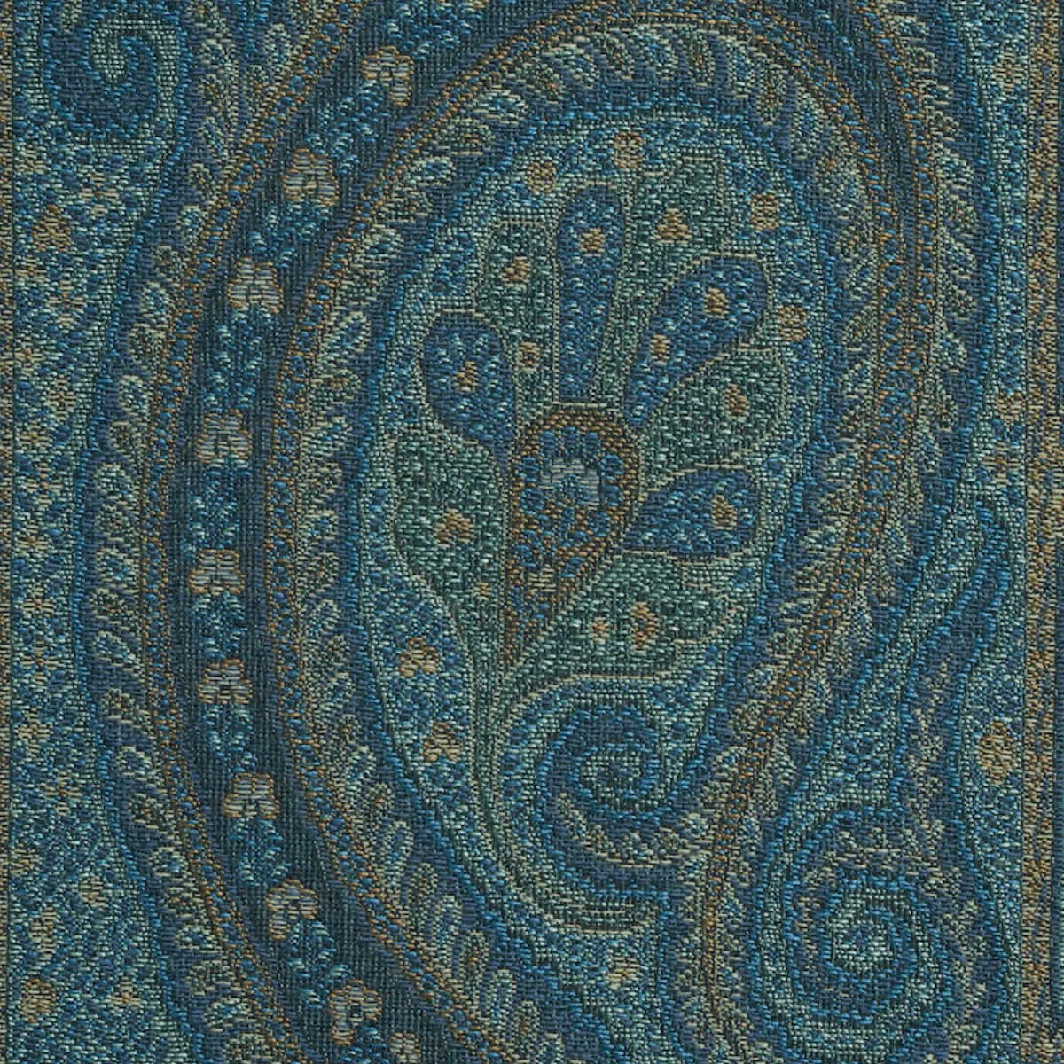 CHATELAINE PAISLEY_ BLUE