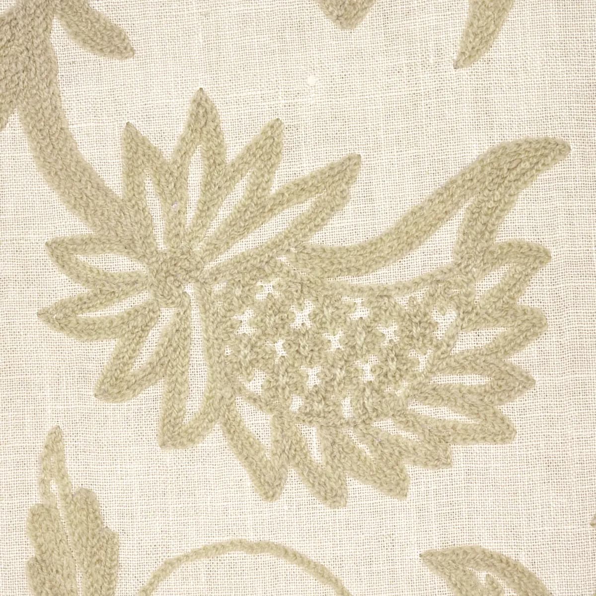 Amagansett Linen Crewel_ ECRU