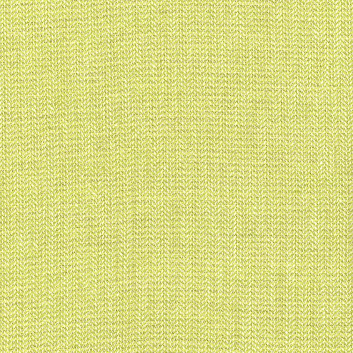 BRYTON LINEN HERRINGBONE_ LIME