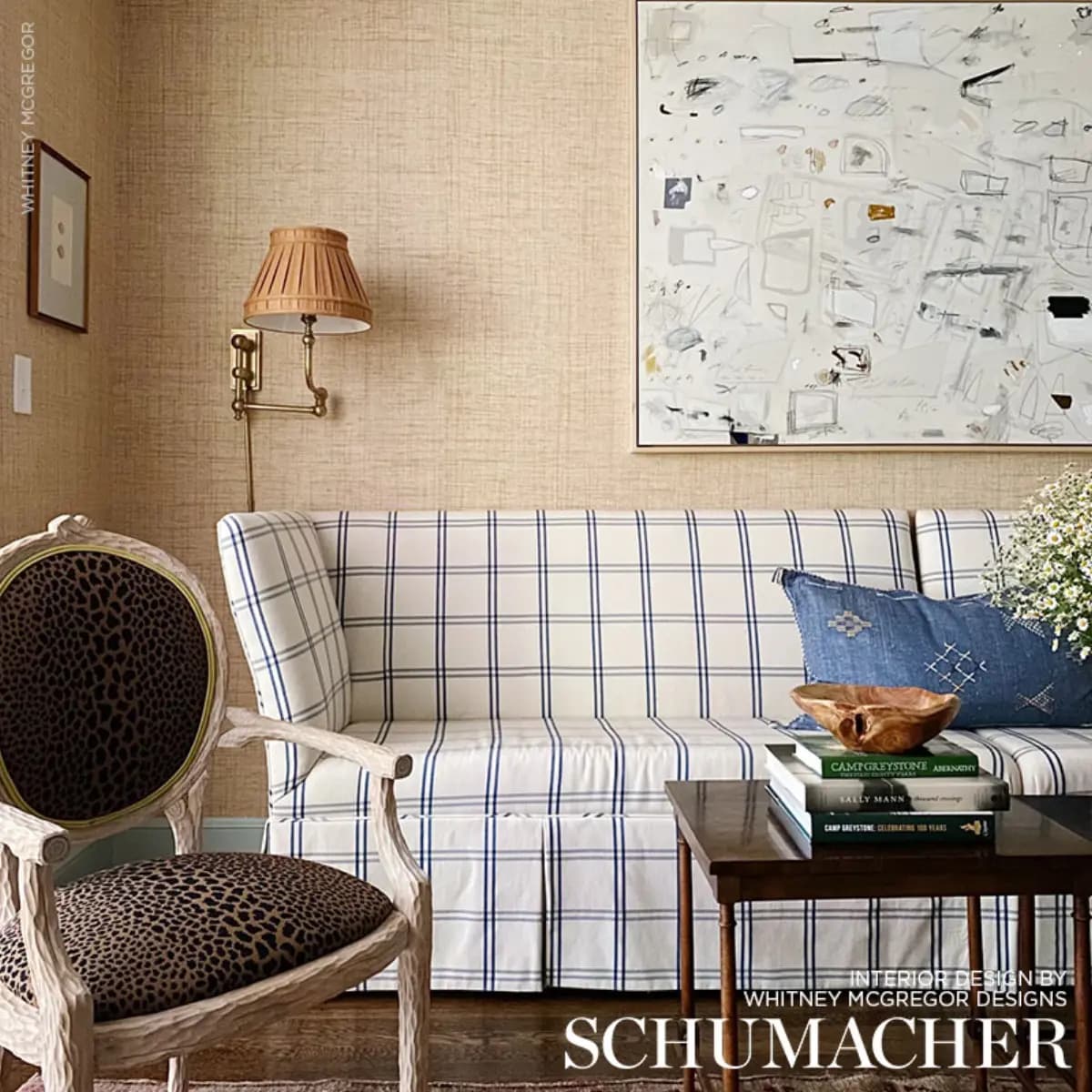 LUBERON PLAID_ BLUE