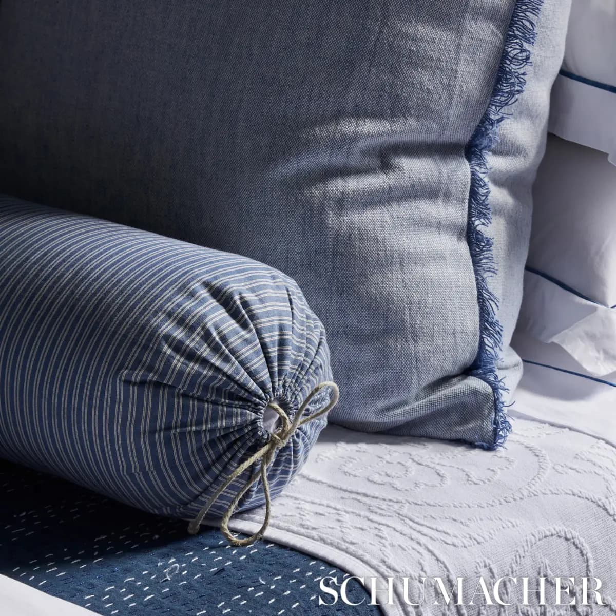 WELLFLEET TICKING STRIPE_ PACIFIC