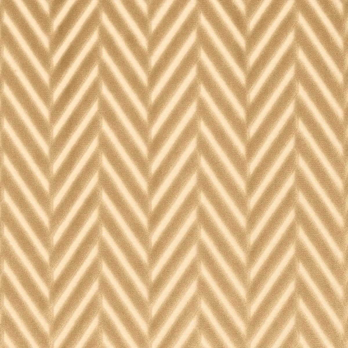 REGENT VELVET HERRINGBONE_ CHAMPAGNE