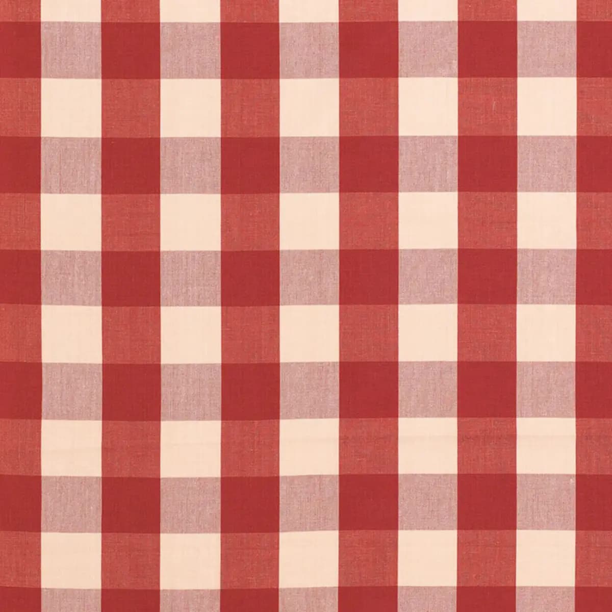 CAMDEN COTTON CHECK_ RED
