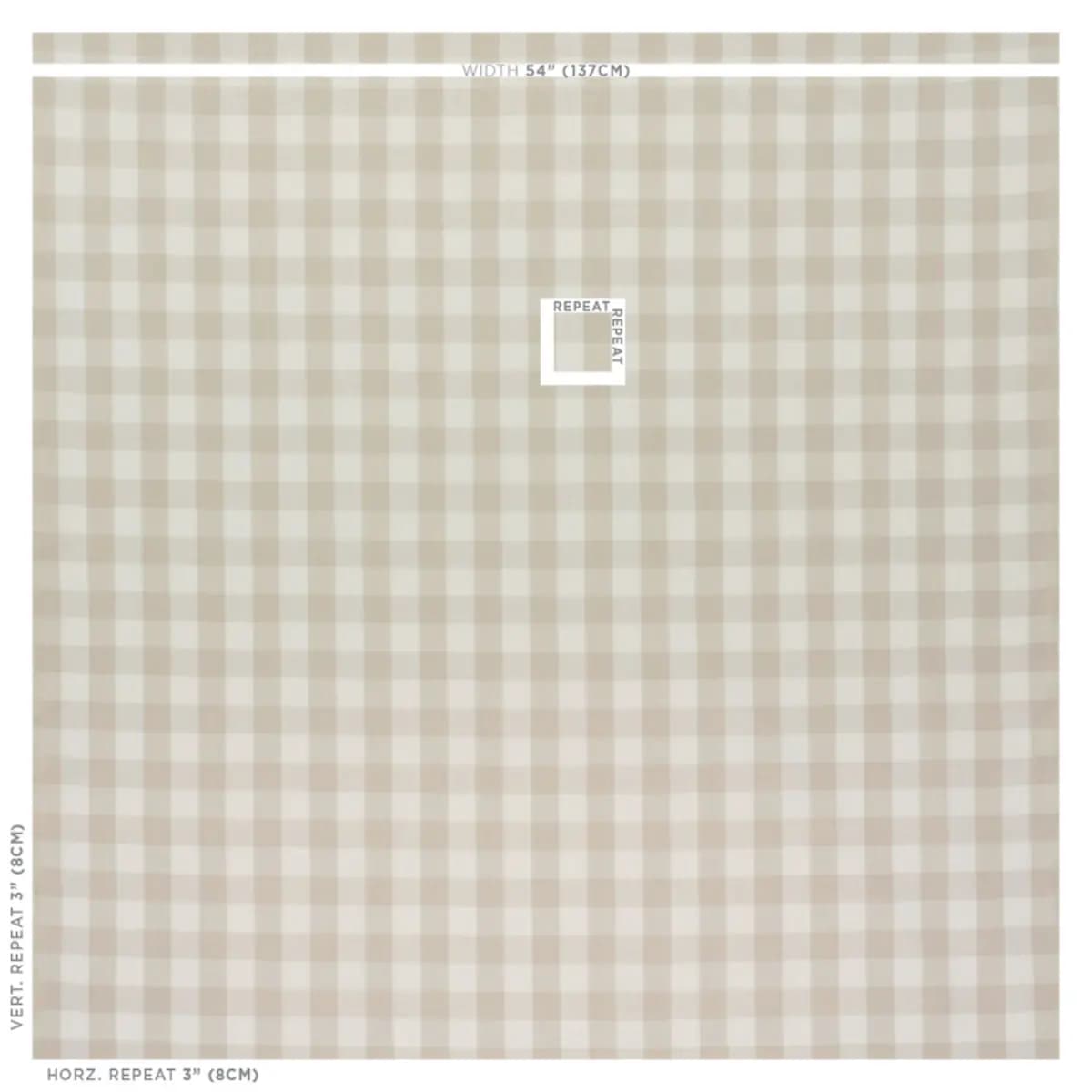 CAMDEN COTTON CHECK_ NATURAL