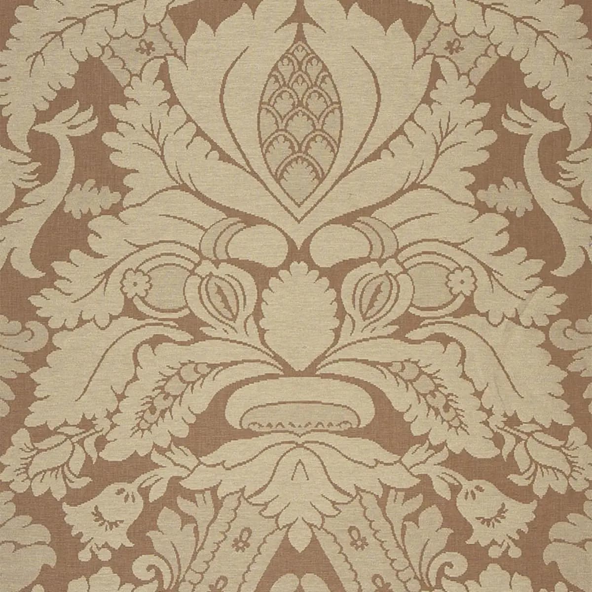 FITZROY LINEN DAMASK_ CAMEL