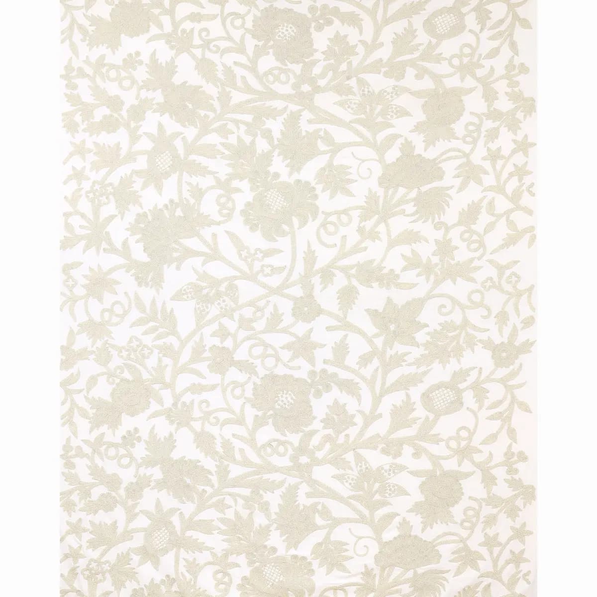Sissinghurst Crewel_ IVORY
