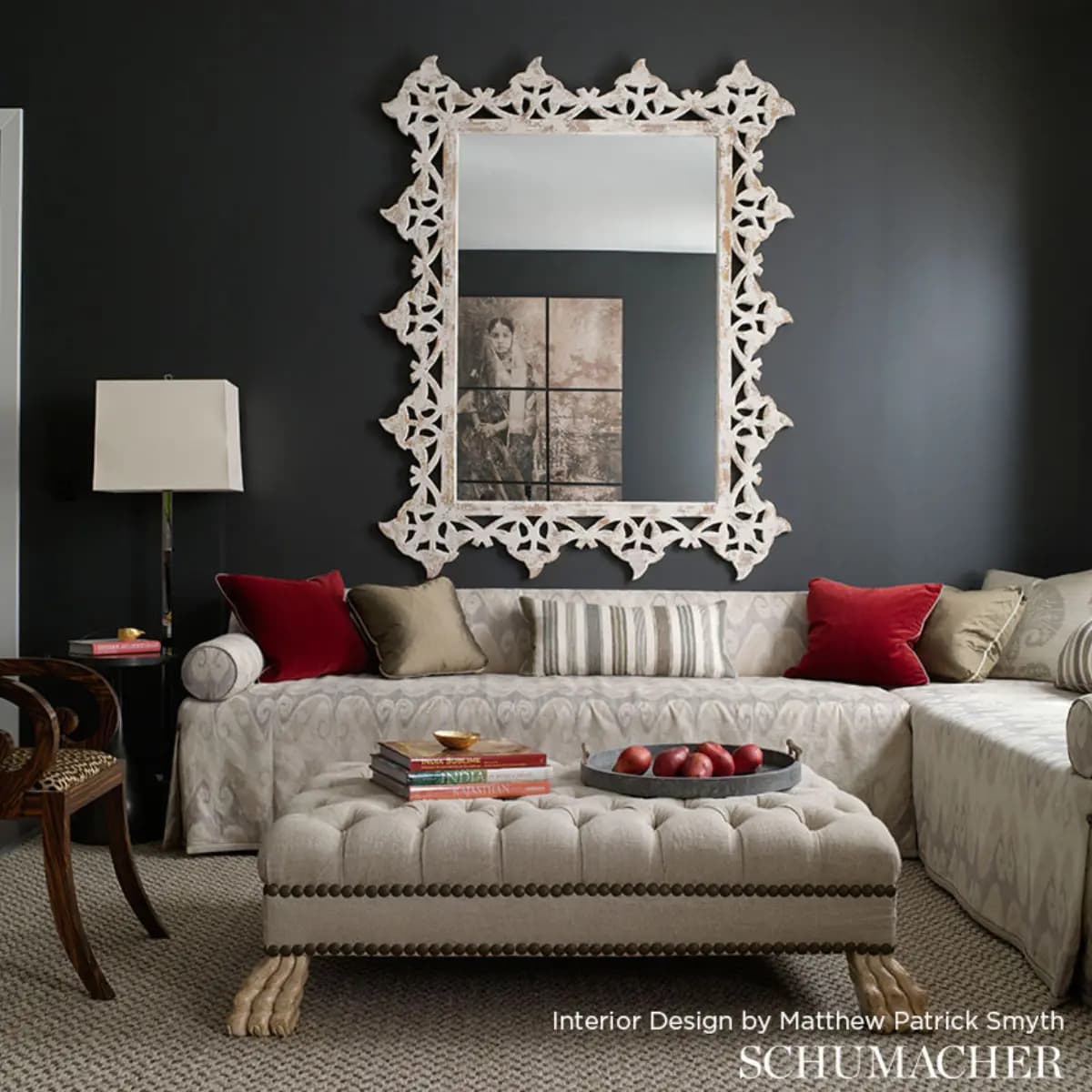 MONTAUBAN STRIPE_ NICKEL / GREIGE