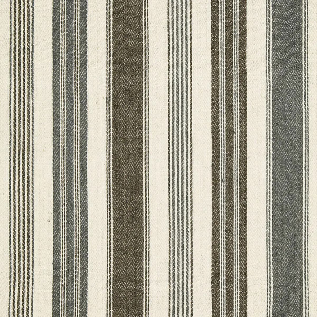 MONTAUBAN STRIPE_ NICKEL / GREIGE
