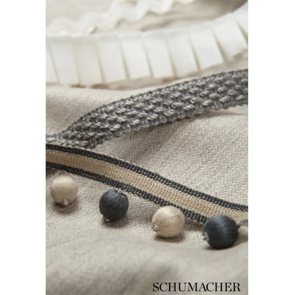 COLETTE PLEATED RUCHE_ BLANC