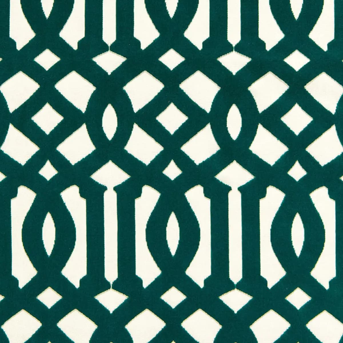 IMPERIAL TRELLIS VELVET_ PEACOCK