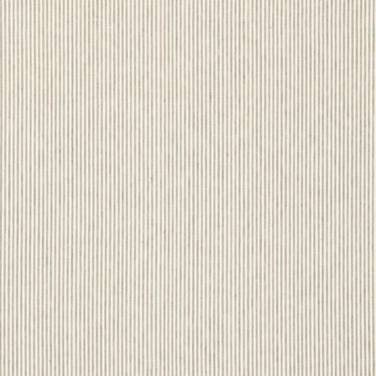 WESLEY LINEN TICKING STRIPE_ UMBER