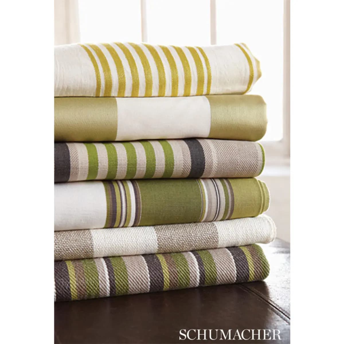 AUGUSTIN LINEN STRIPE_ LINEN / IVORY