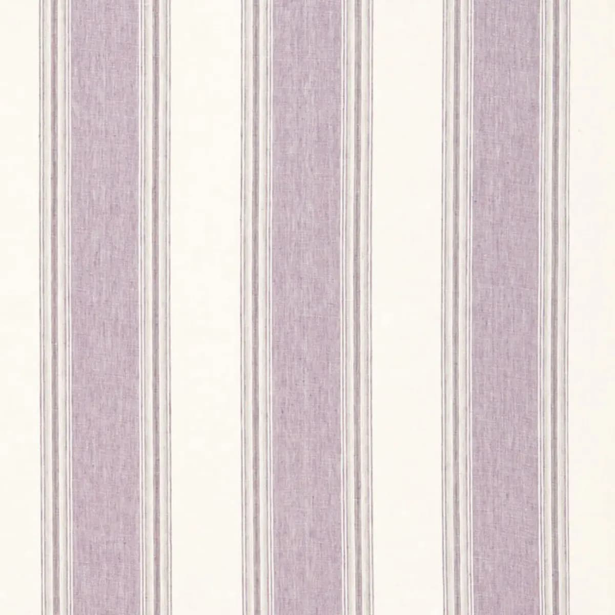SAVANNAH LINEN STRIPE_ LAVENDER
