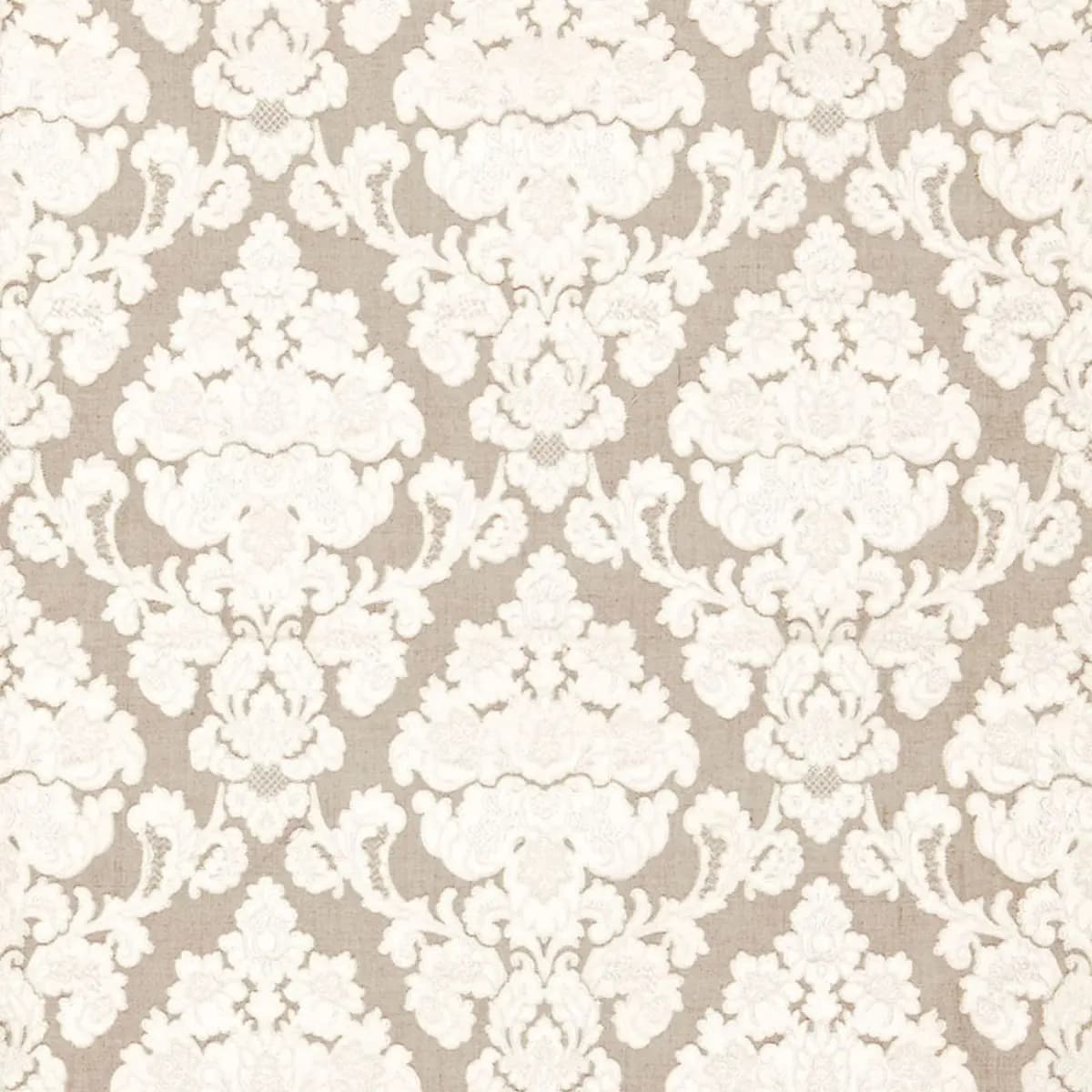 MONTALCINO APPLIQUÉ DAMASK_ LINEN