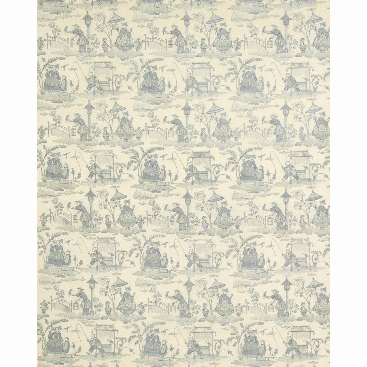 Bassano Embroidered Toile_ DELFT