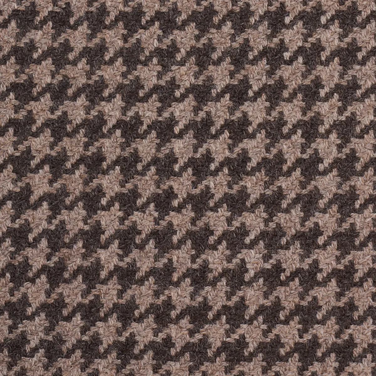 HUSTON WOOL HOUNDSTOOTH_ SABLE