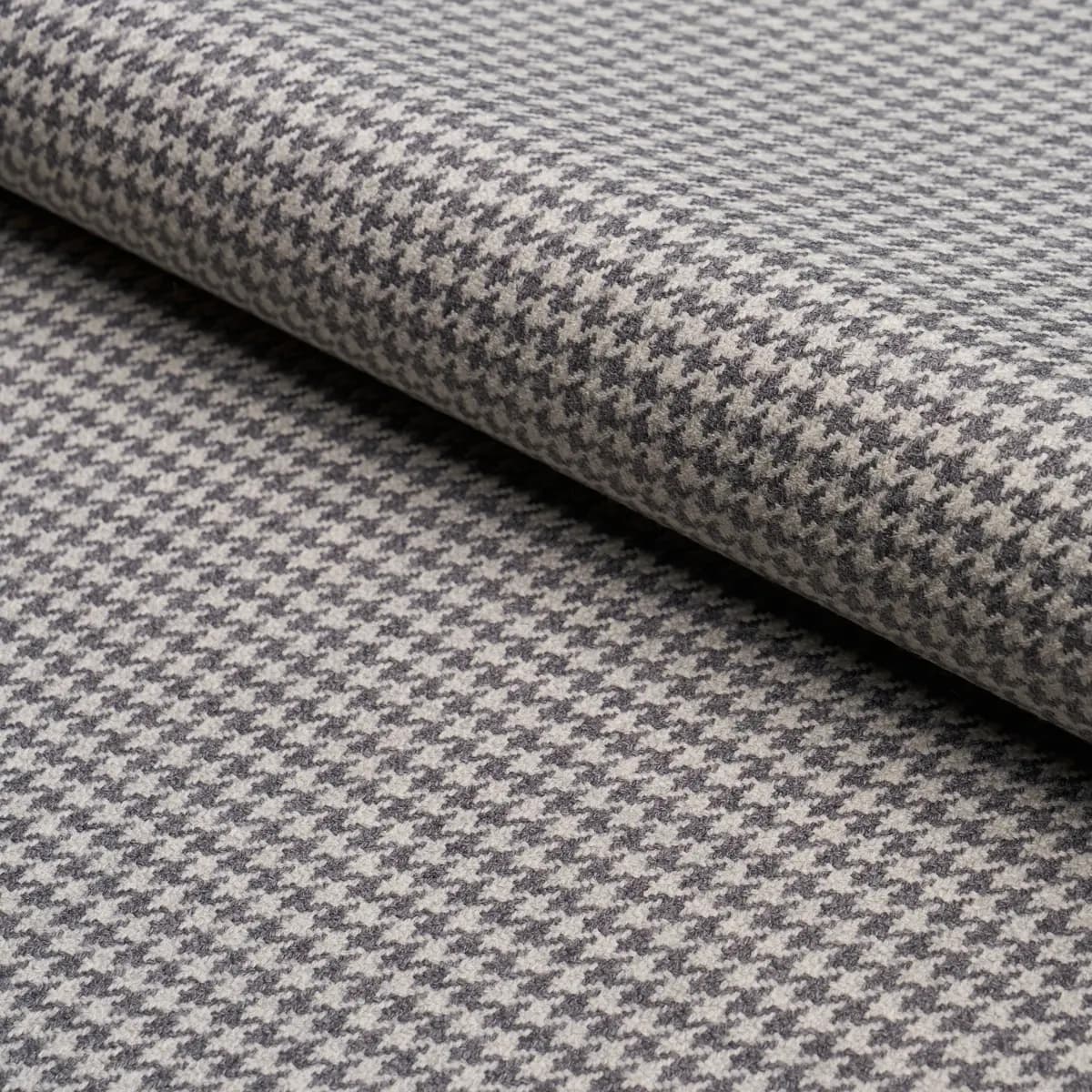 HUSTON WOOL HOUNDSTOOTH_ OXFORD GREY