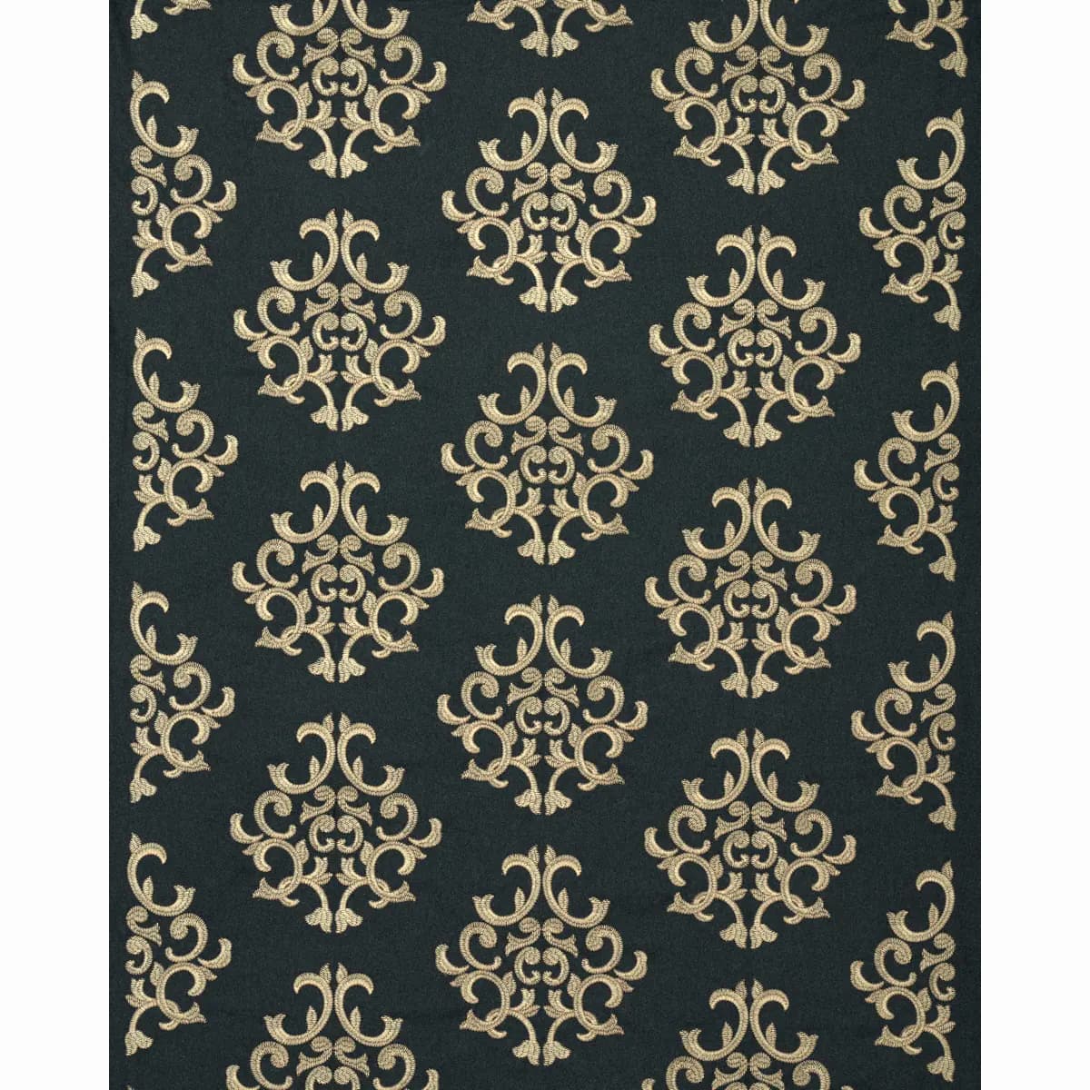 Byron Embroidered Wool_ CHARCOAL