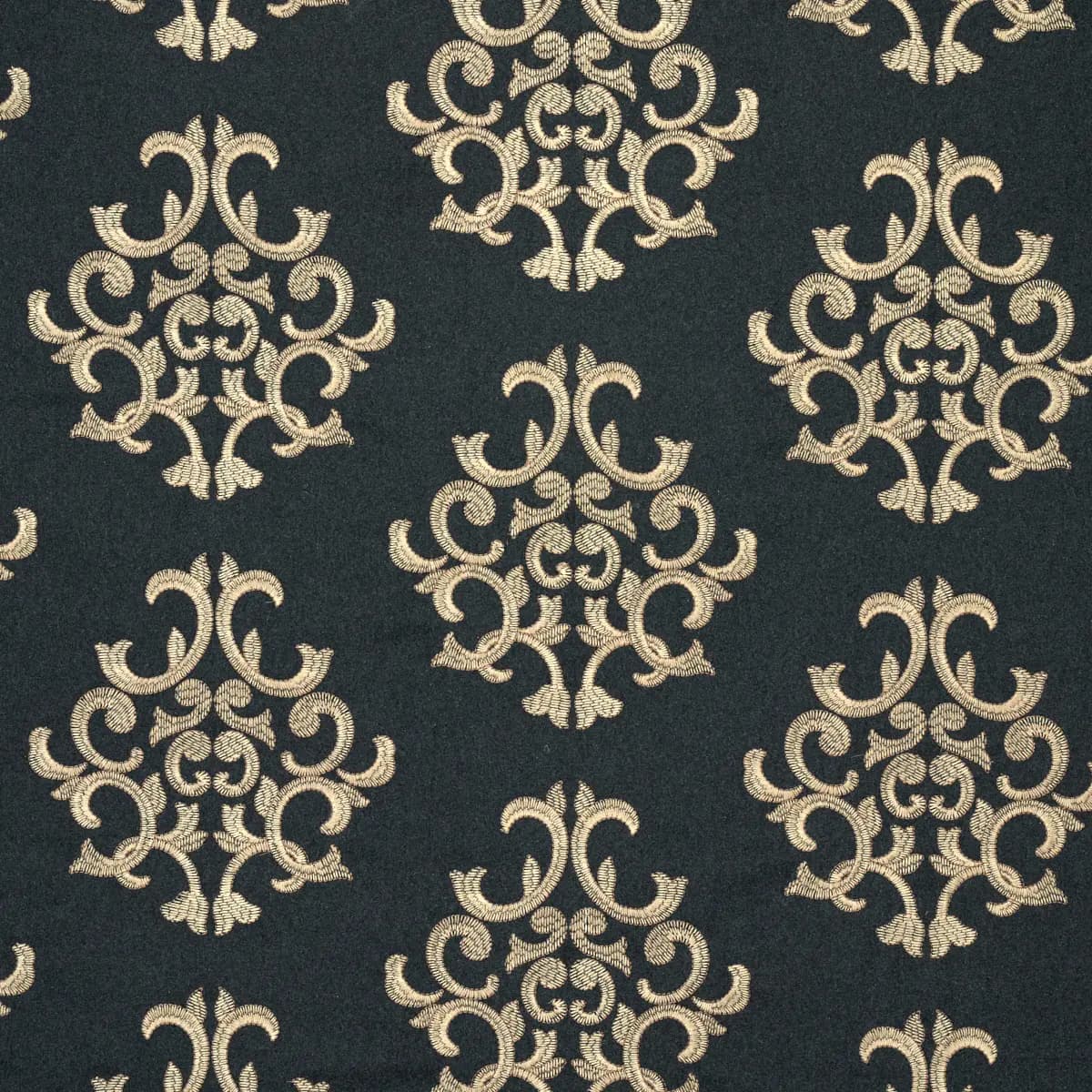 Byron Embroidered Wool_ CHARCOAL