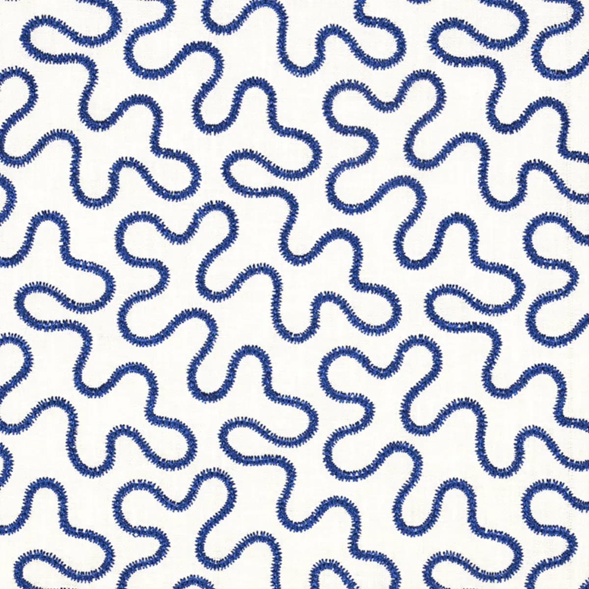 MEANDER EMBROIDERY_ BLUE ON IVORY