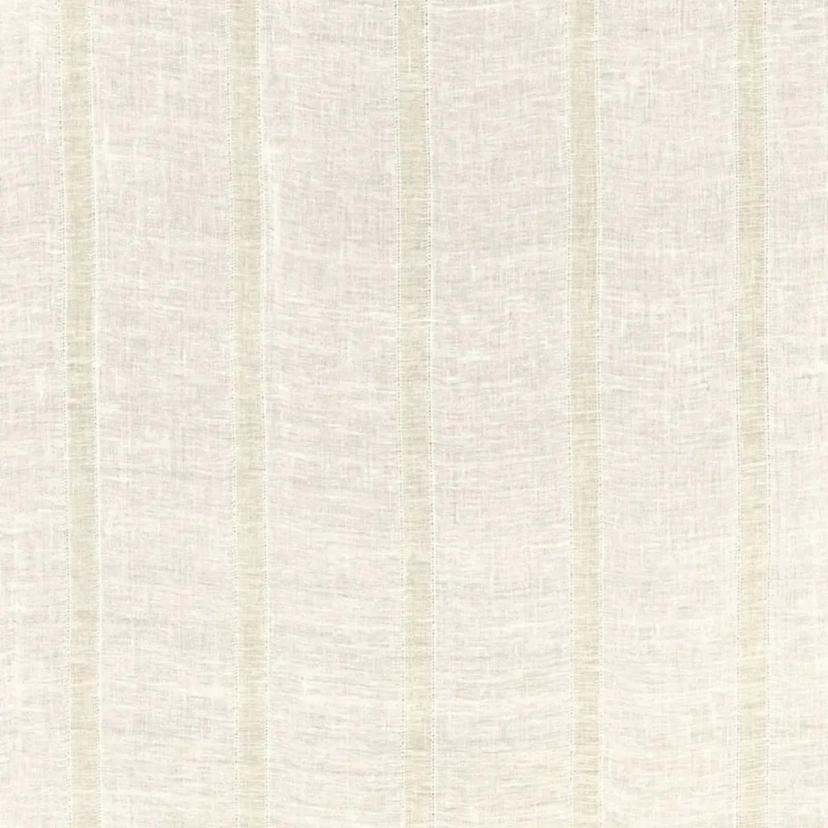 ELBA LINEN STRIPE SHEER_ IVORY / OAT