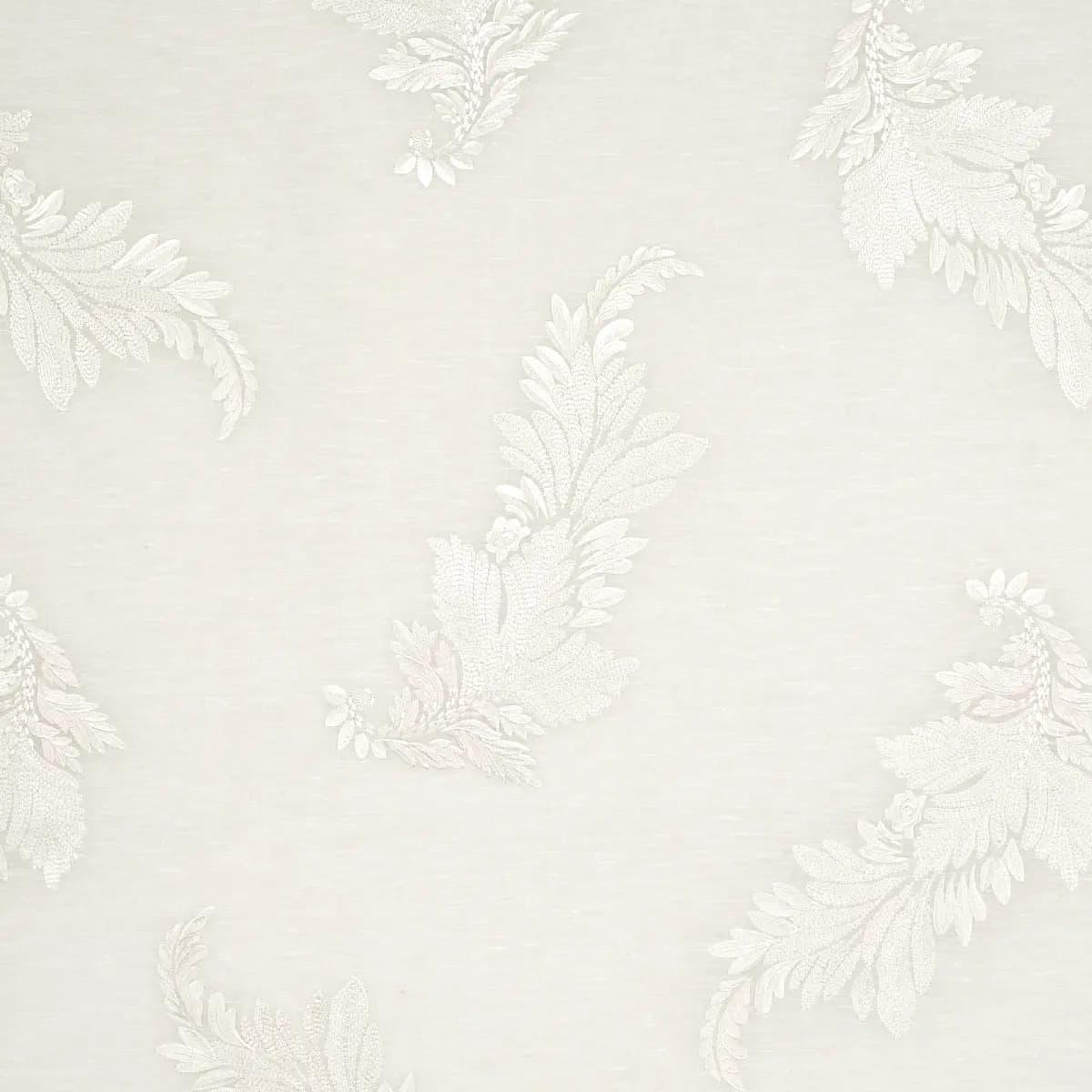 CONTESSA EMBROIDERED SHEER_ IVORY