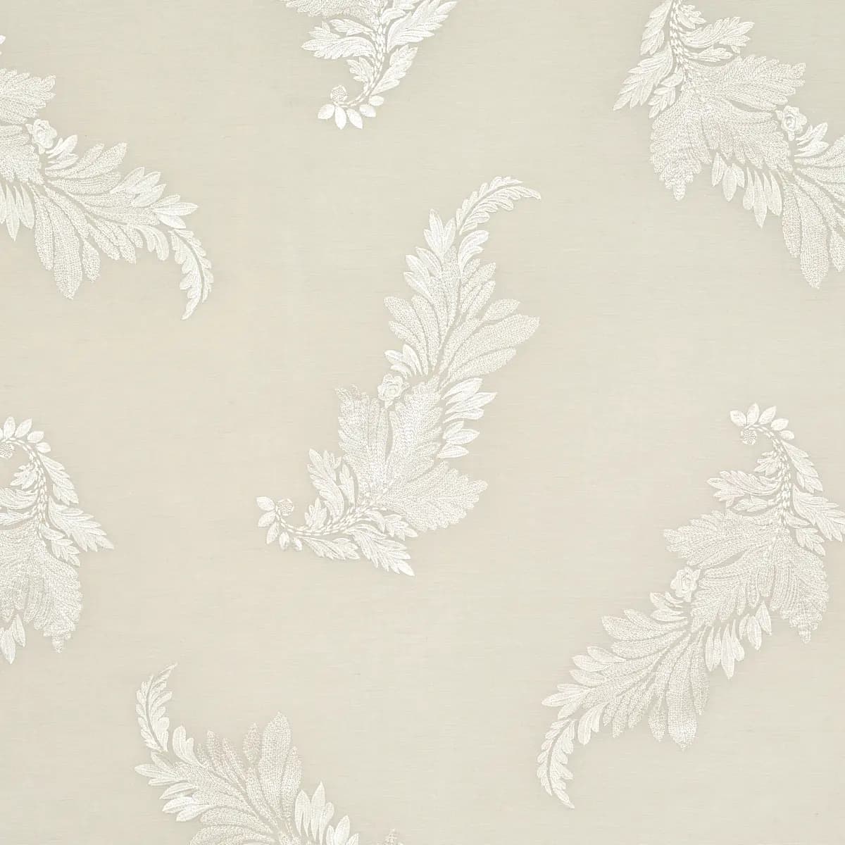 CONTESSA EMBROIDERED SHEER_ PEARL